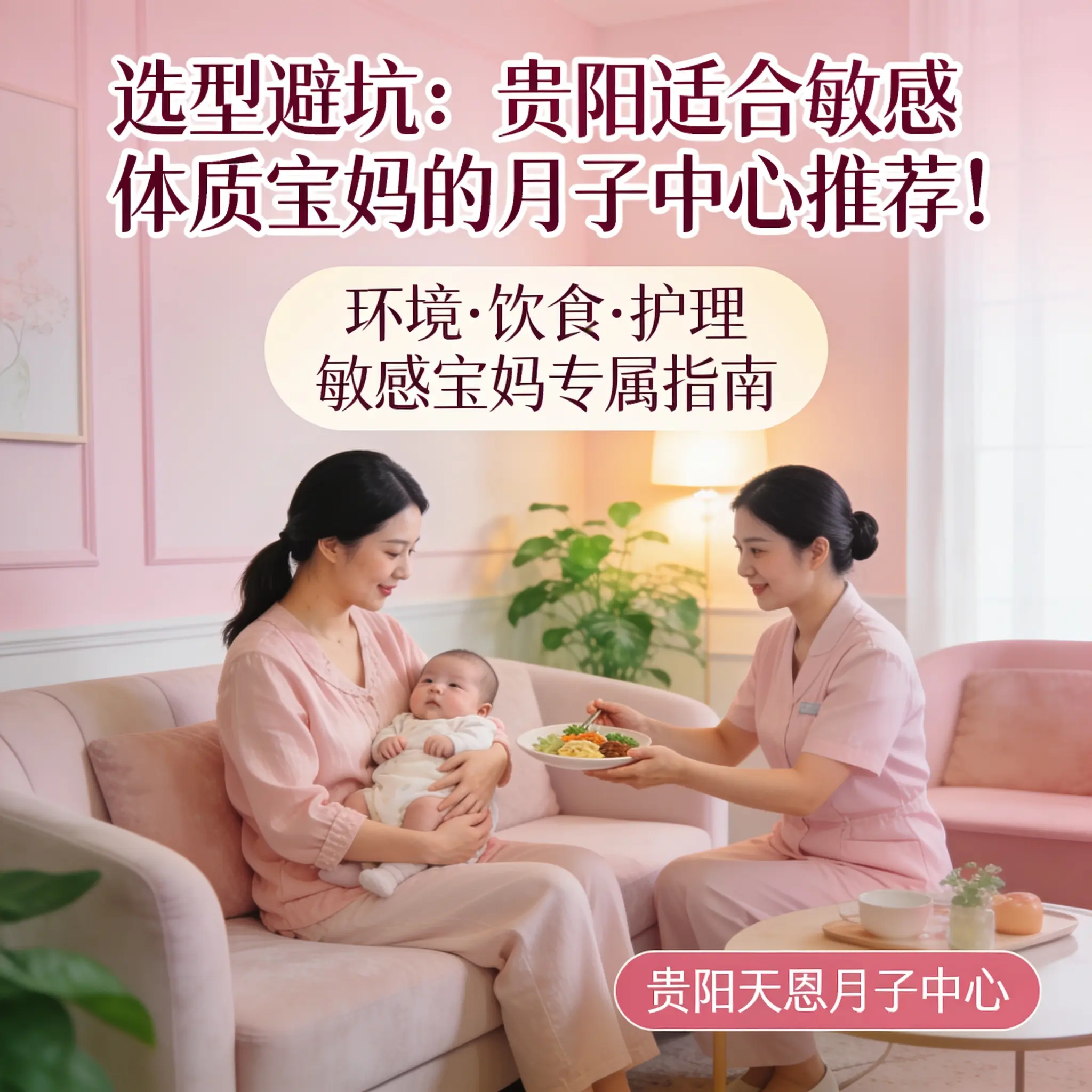 选型避坑：花溪适合敏感体质宝妈的月子中心推荐！