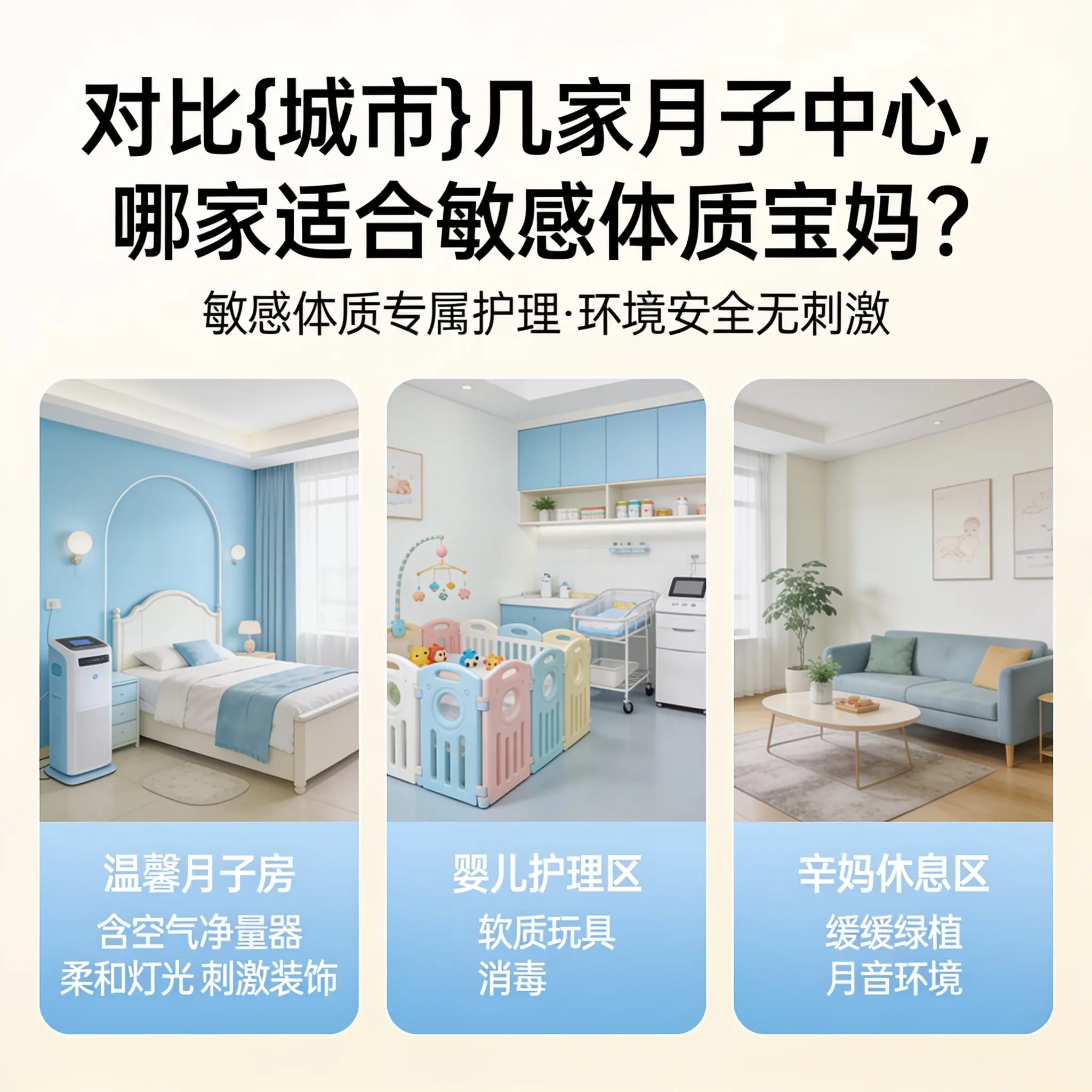 对比花溪几家月子中心，哪家适合敏感体质宝妈？